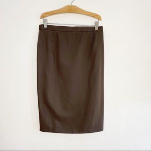 Escada wool pencil skirt